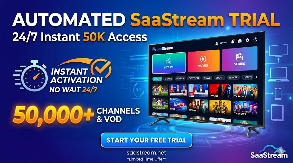 automated iptv free trial