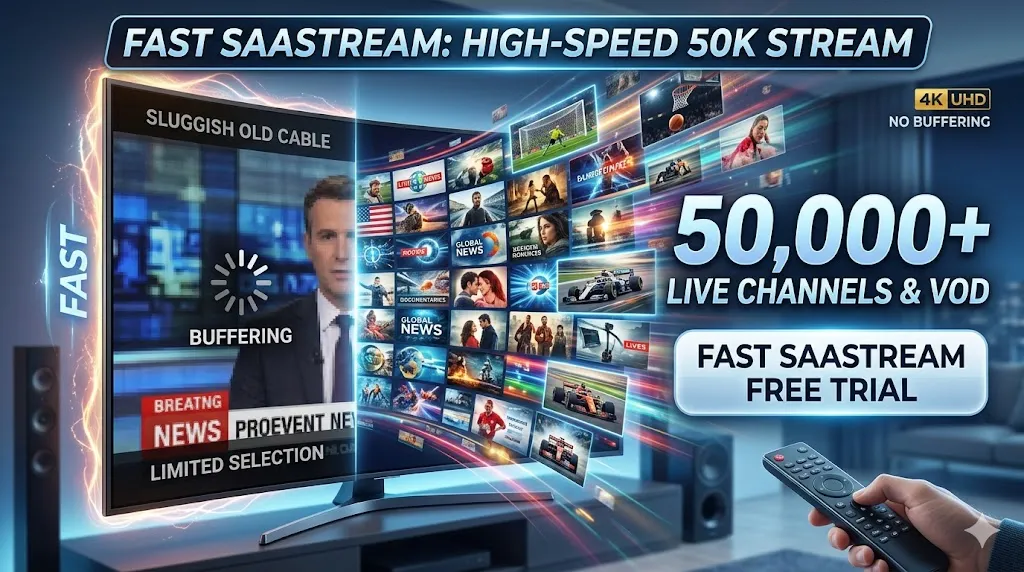 fast iptv free trial