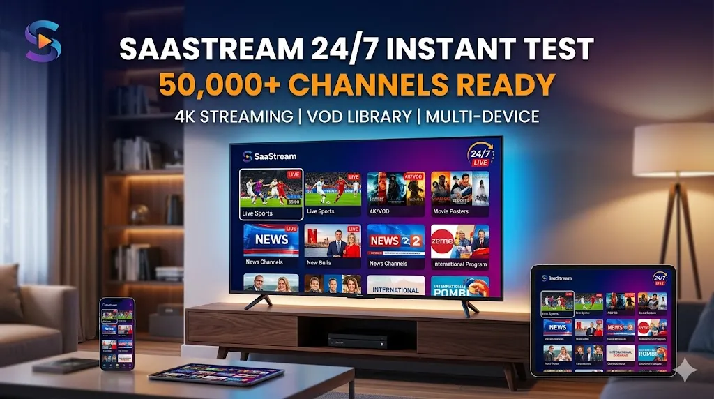 instant iptv test