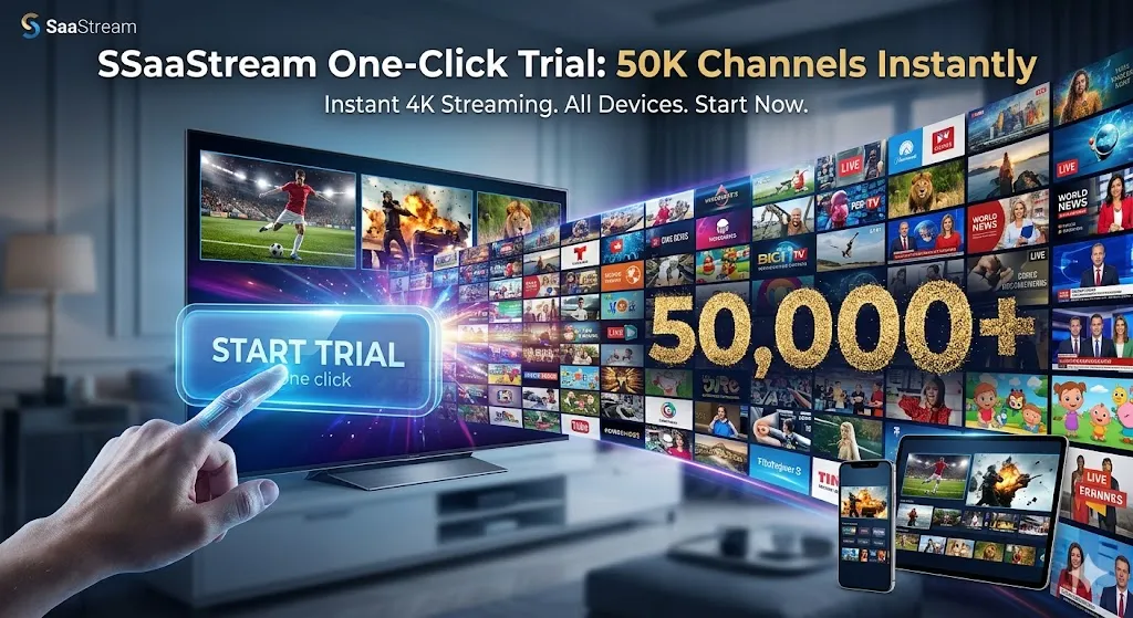 one click iptv trial